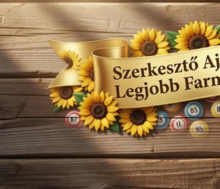 Rajzolt farm háttér napraforgókkal és bingo kártyákkal